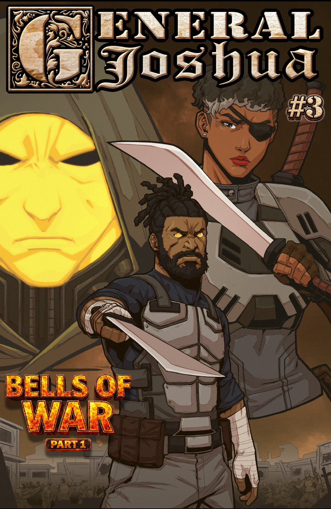 General Joshua #3 Comic Book: Bells of War