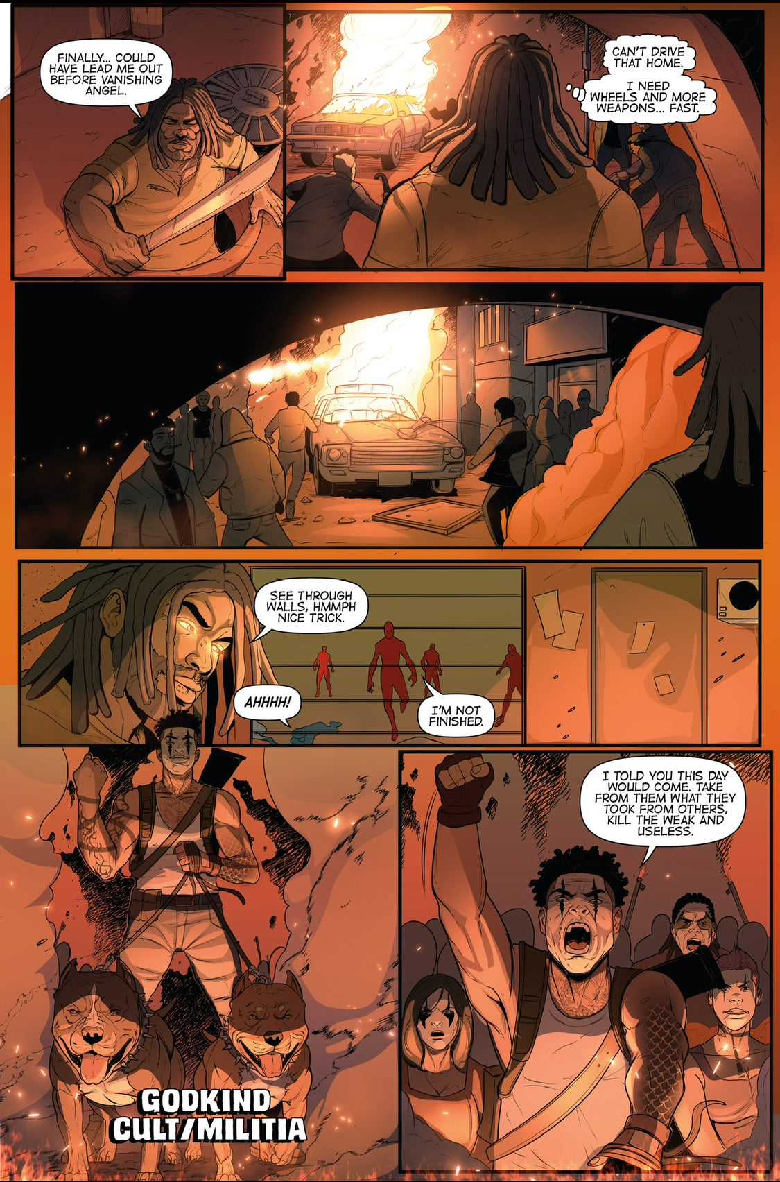 General Joshua #3 Comic Book: Bells of War