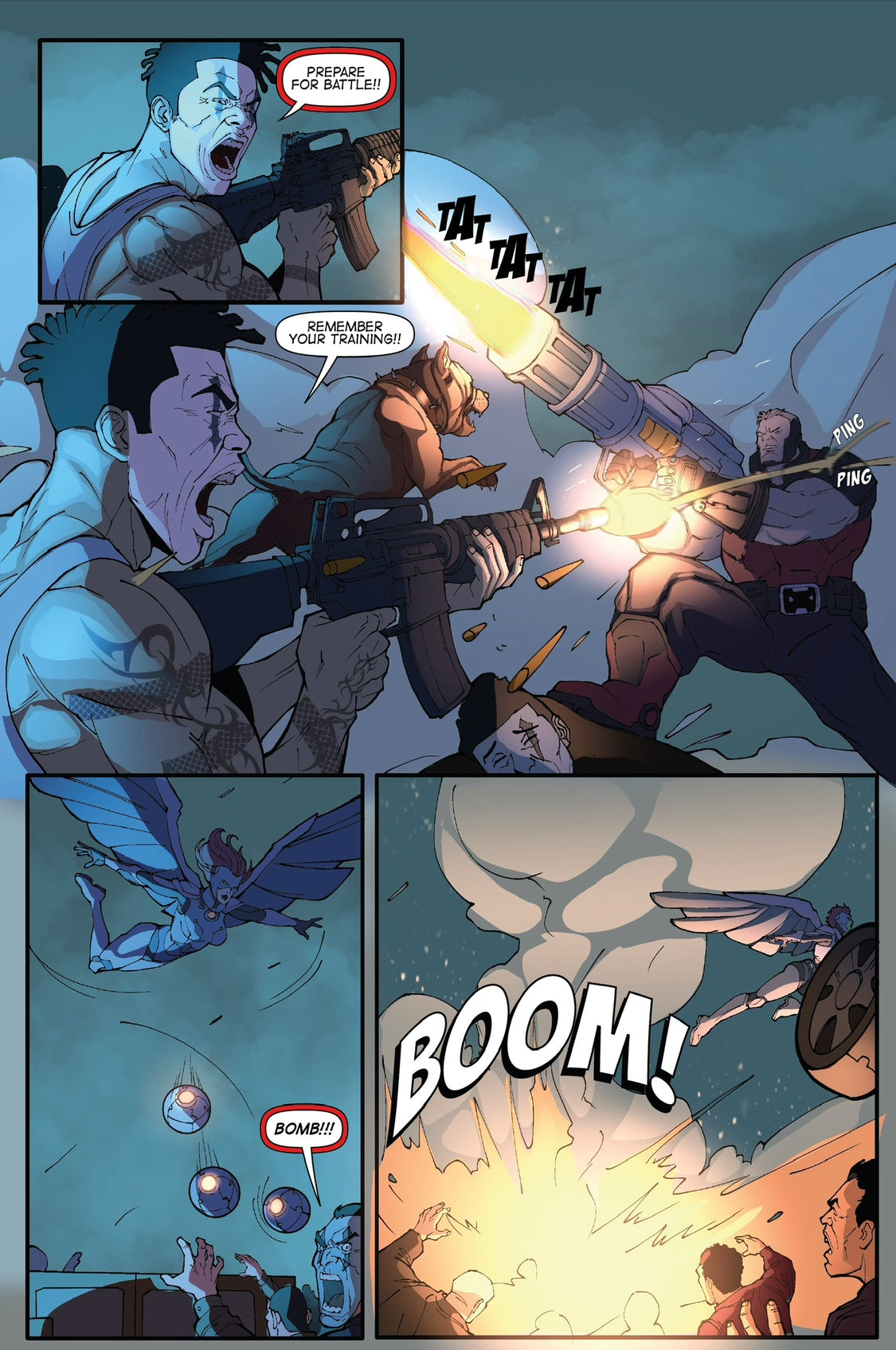 General Joshua #3 Comic Book: Bells of War